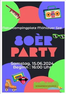 Plakat zum Sommerfest